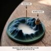 Thew size of the mountain style incense.