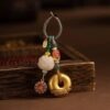 Lotus Flower Feng Shui Keychain scene