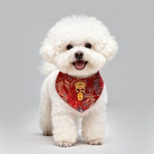 New Year Dog Scarf