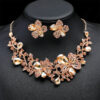 party jewelry set gold detail