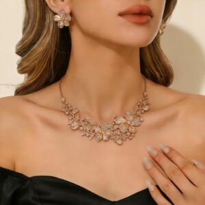 party jewelry set gold model