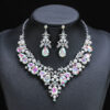 party jewelry set white detail