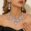 party jewelry set white model