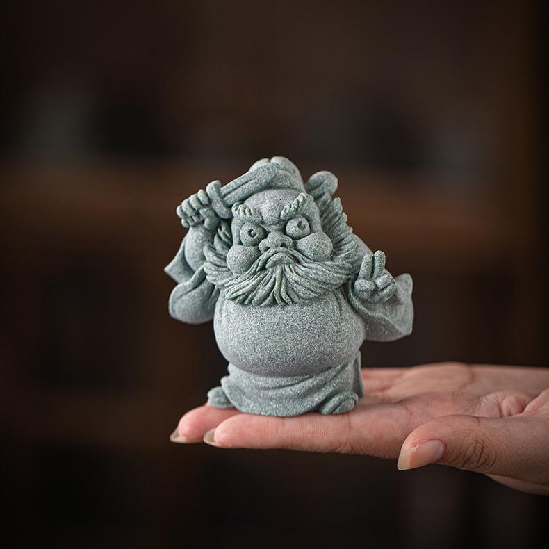 Zhong Kui Protection Figurine