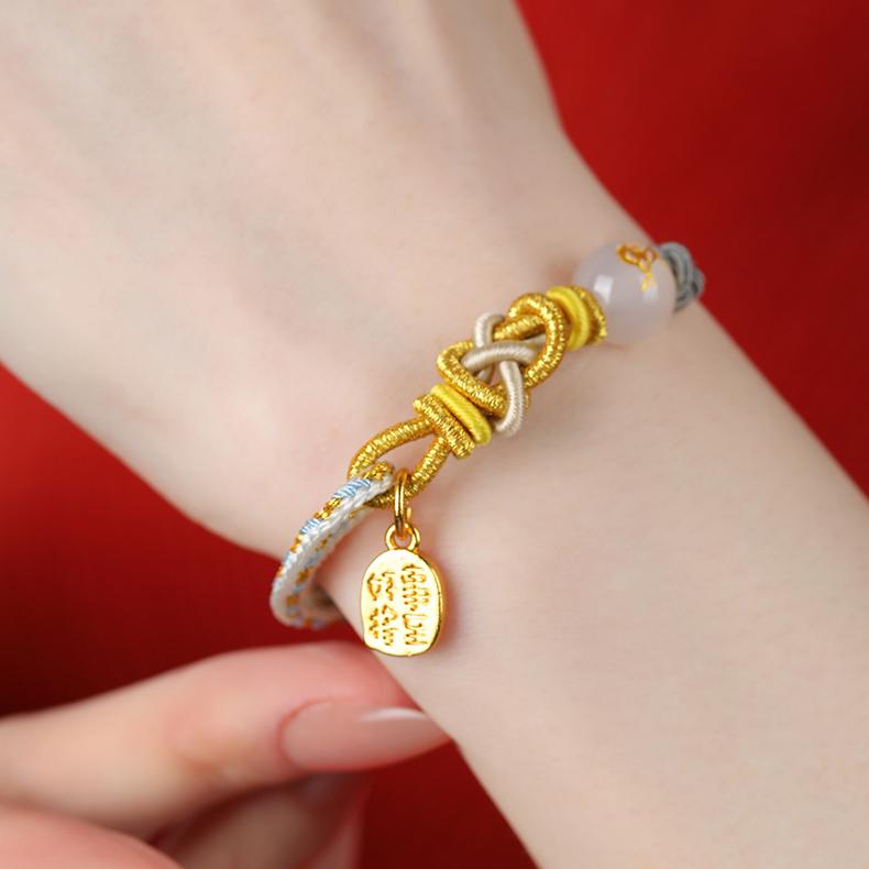Buddha Stones Chinese Zodiac String
