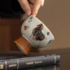 Buddha Stones Ru Kiln Tang Horse Cup