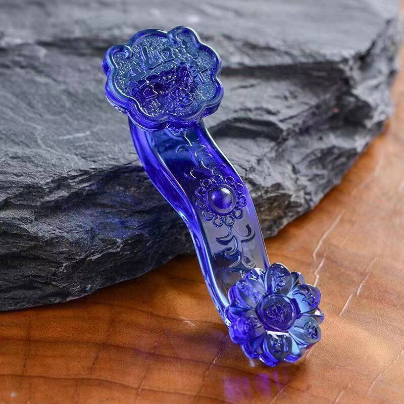 Colored Glaze Feng Shui Ruyi Ornament