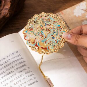 Dunhuang Silk Road Art Metal Bookmark