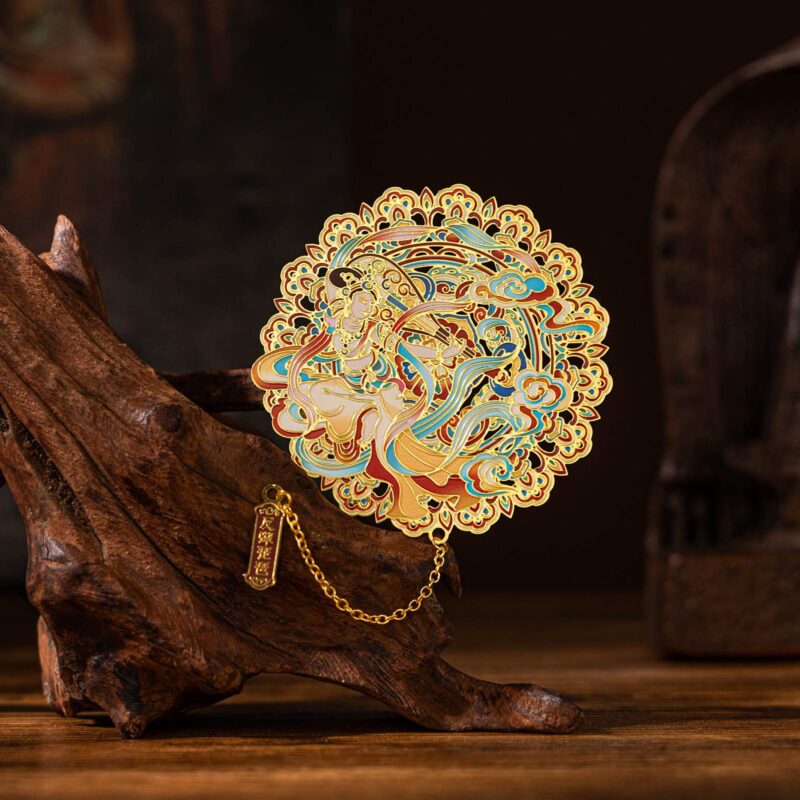 Dunhuang Silk Road Art Metal Bookmark