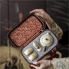 Ru Kiln One Pot Two Cups Tea Set Gift Box