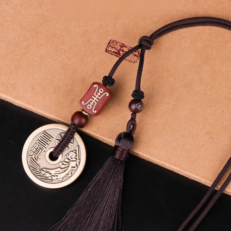 Shan Gui Brass Coin Car Hanging
