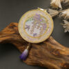 Vintage Floral Pocket Mirror