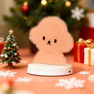 Custom Puppy Night Light Brown Teddy
