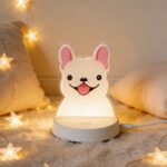Custom Puppy Night Light Cream French Bulldog