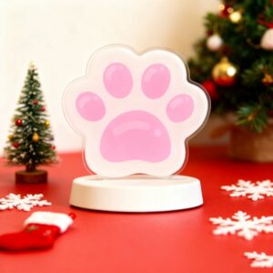 Custom Puppy Night Light Cute Dog Paw