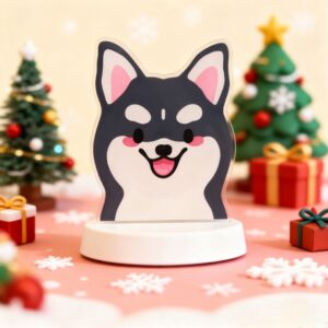 Custom Puppy Night Light Husky