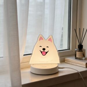 Custom Puppy Night Light Samoyed