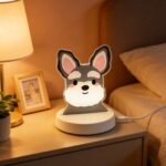 Custom Puppy Night Light Schnauzer