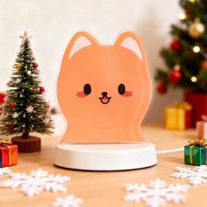 Custom Puppy Night Light Tan Pomeranian