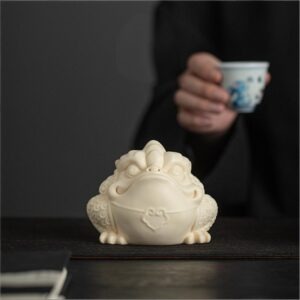 Handmade Ceramic Golden Toad