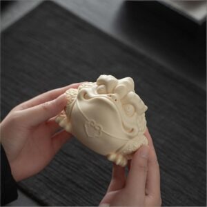 Handmade Ceramic Golden Toad