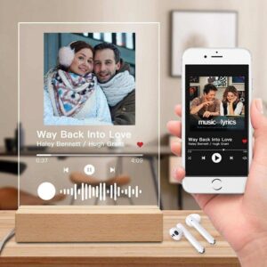 Personalized Spotify Photo Night Light